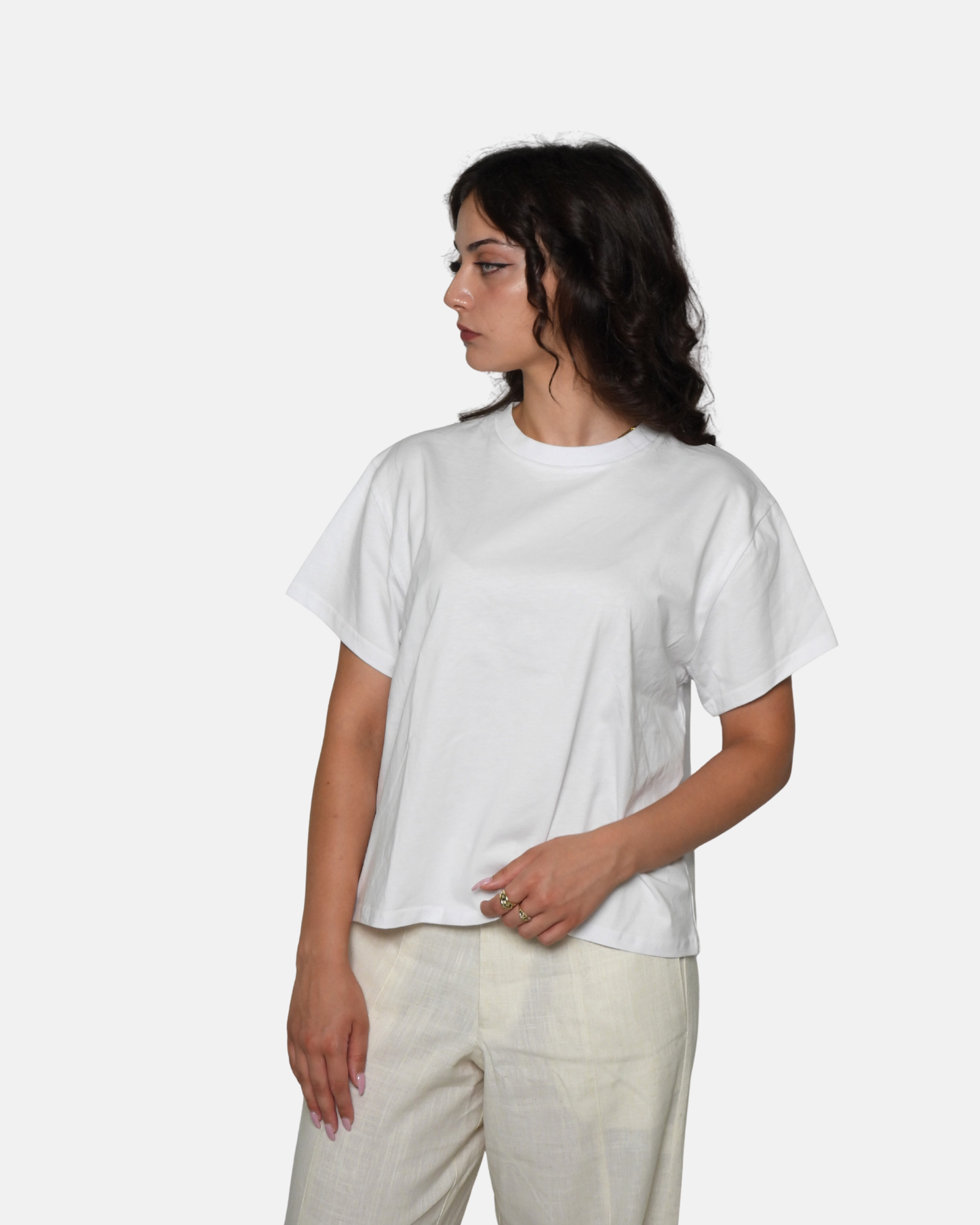 Basic White Tee