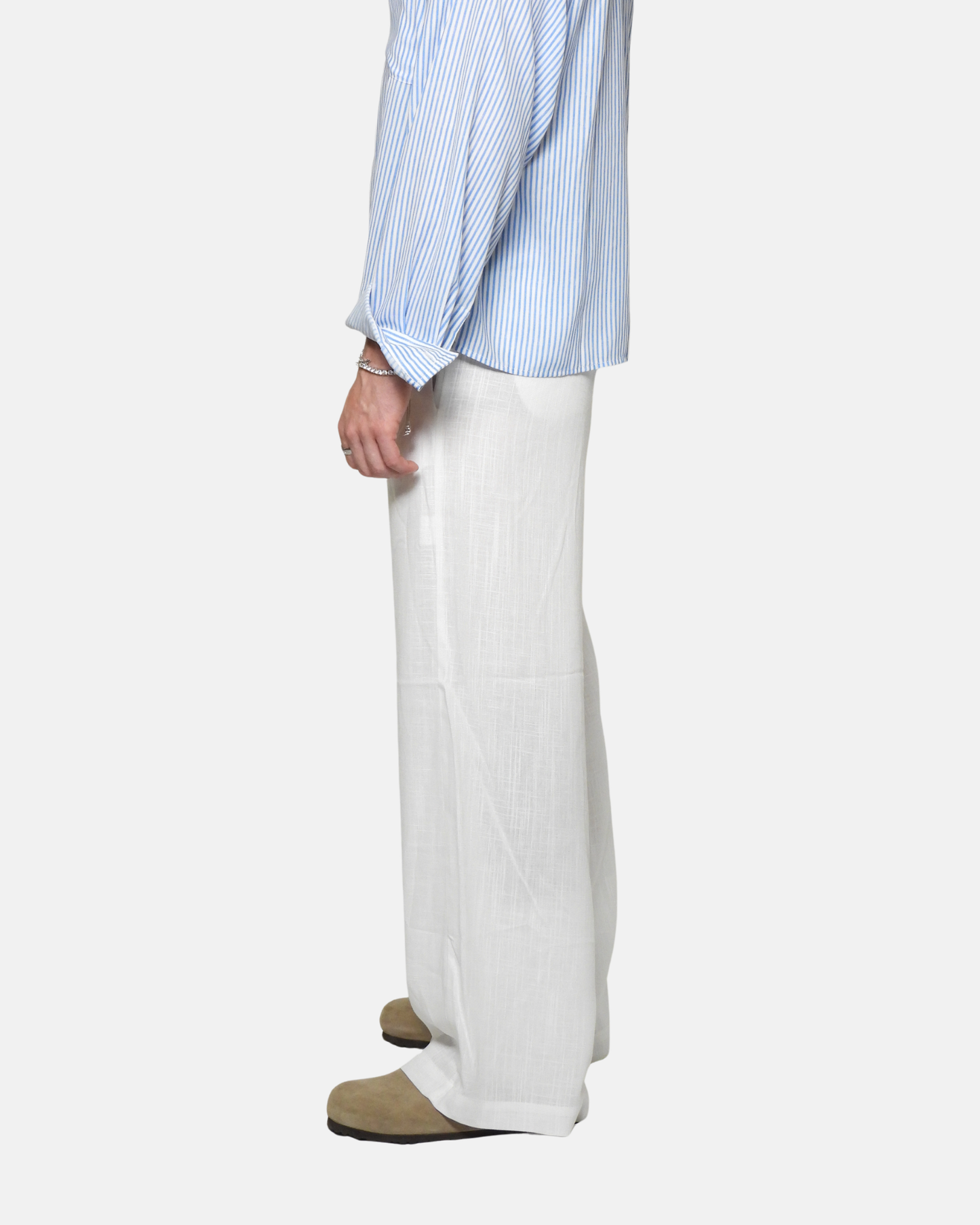 White Linen Pants