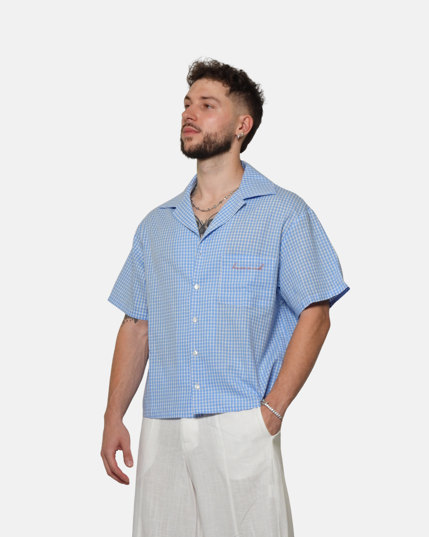 Blue Boxy Shirt