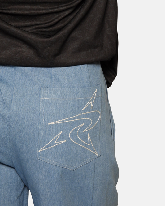 Light Blue Jorts