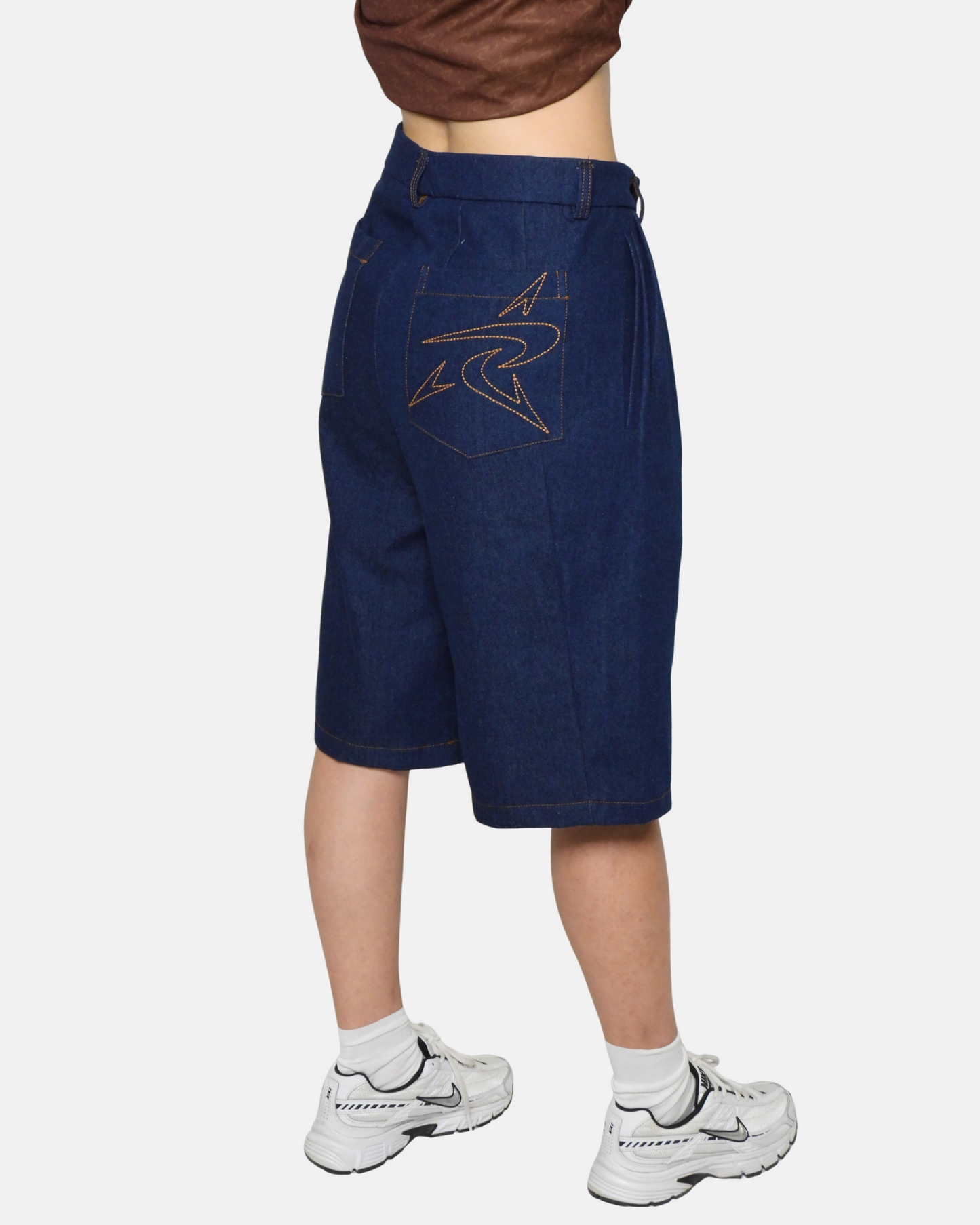 Indigo Jorts